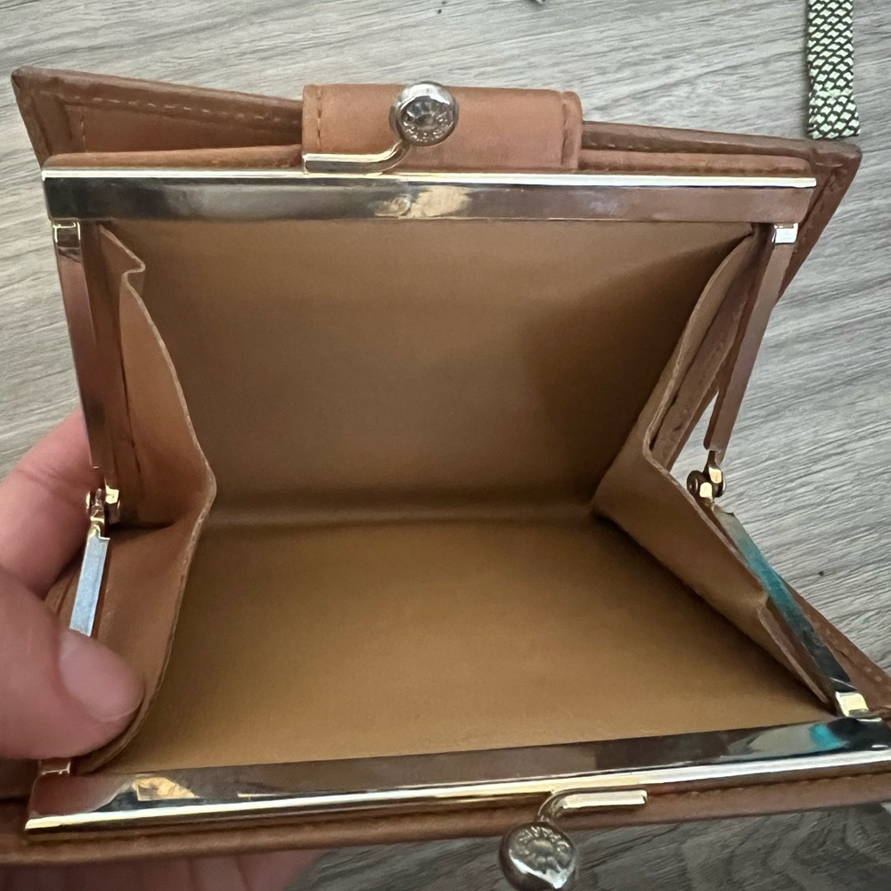 Celine compact wallet kisslock